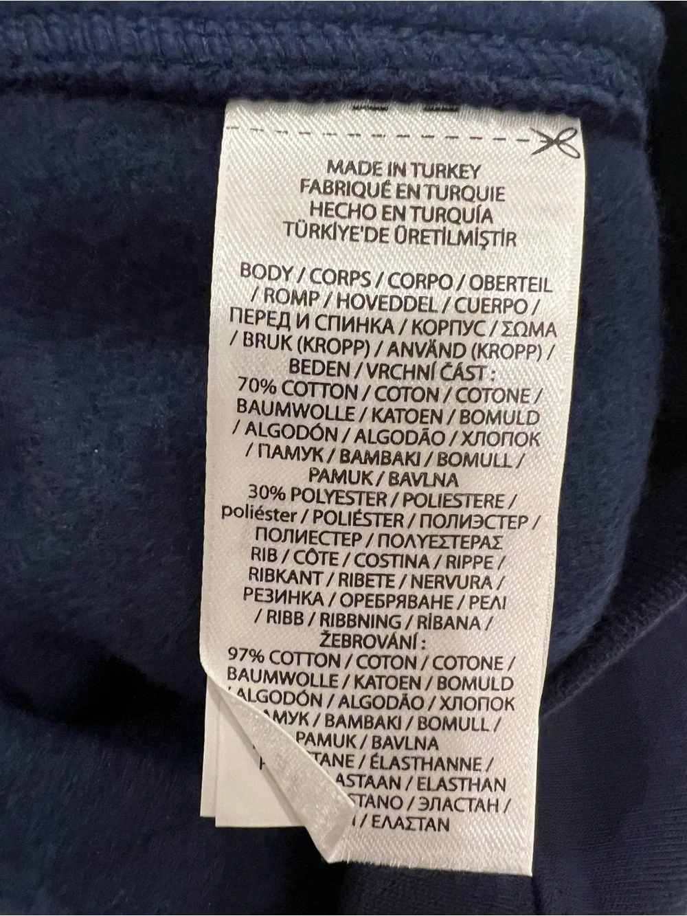 Ralph Lauren Baby Pants 12 Months Navy Pull On Sweatpants Comfort Stretch NEW